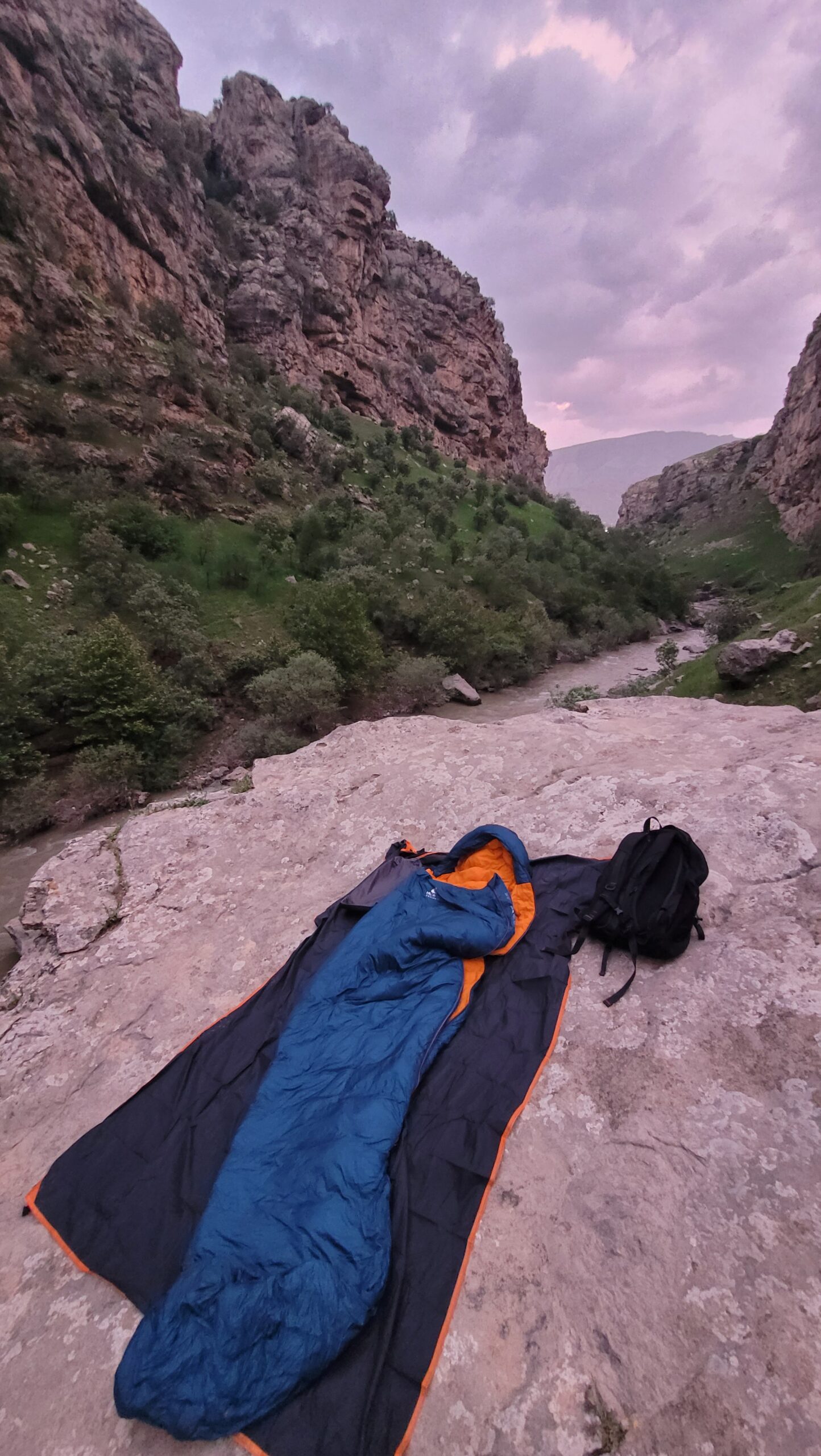 Camping in Rawanduz