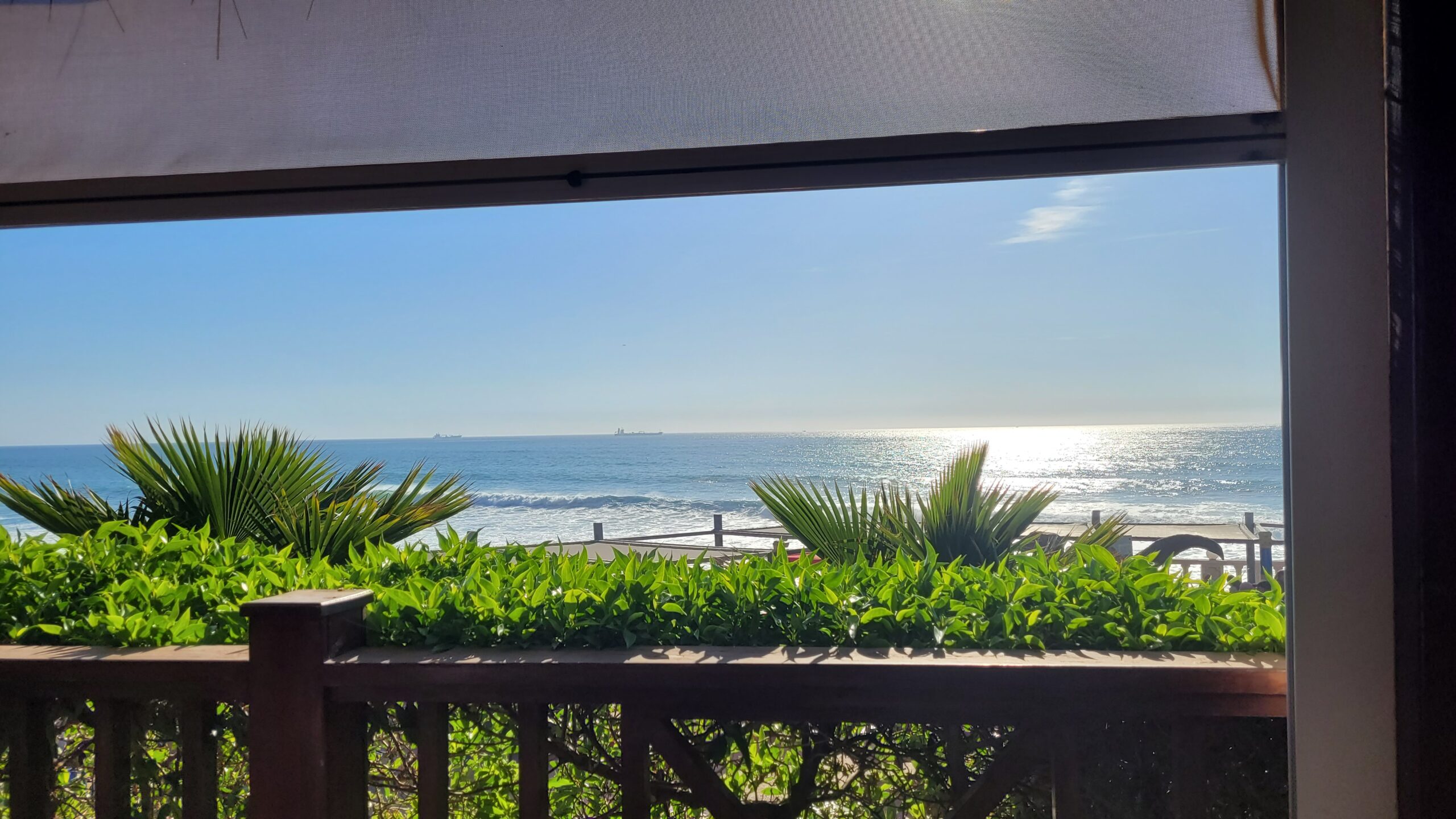 View from Dinosaures Restaurant - What to eat in Agadir, Morocco