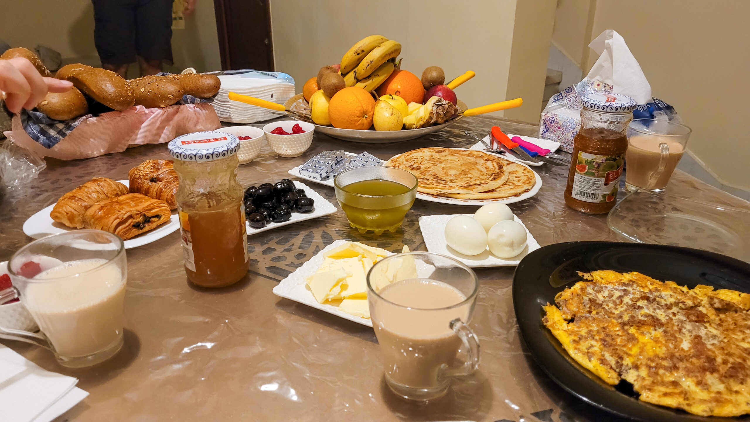 Moroccon breakfast - What to eat in Agadir, Morocco