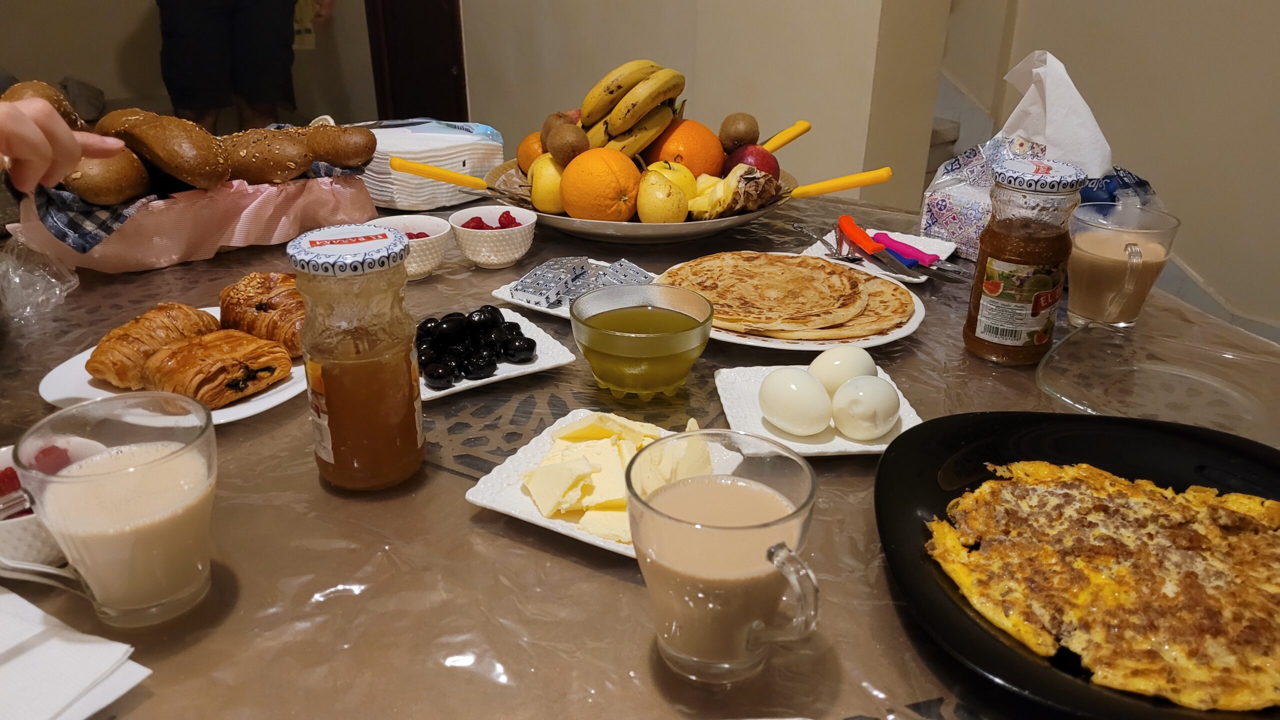 Moroccon breakfast - What to eat in Agadir, Morocco