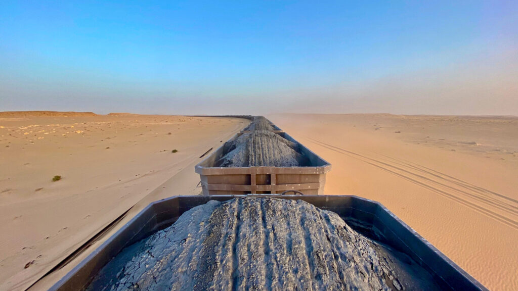 Mauritania Iron Ore Train