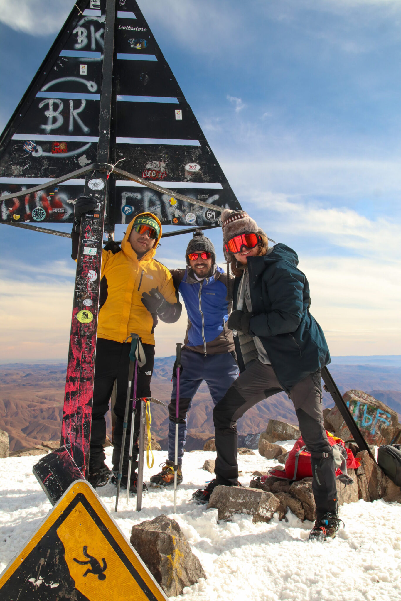 Morocco Jbel Toubkal Summit