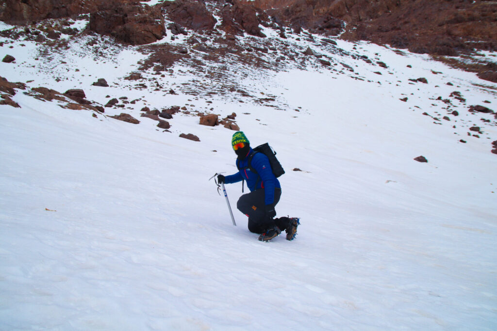 Equipment for Jbel Toubkal, Morocco